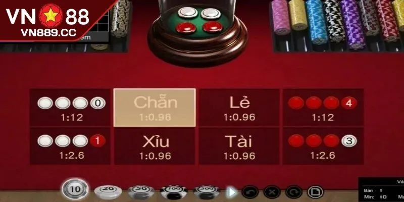 Các cửa cược theo màu sắc